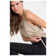 Bodytalk Γυναικεία αμάνικη μπλούζα Cropped Top